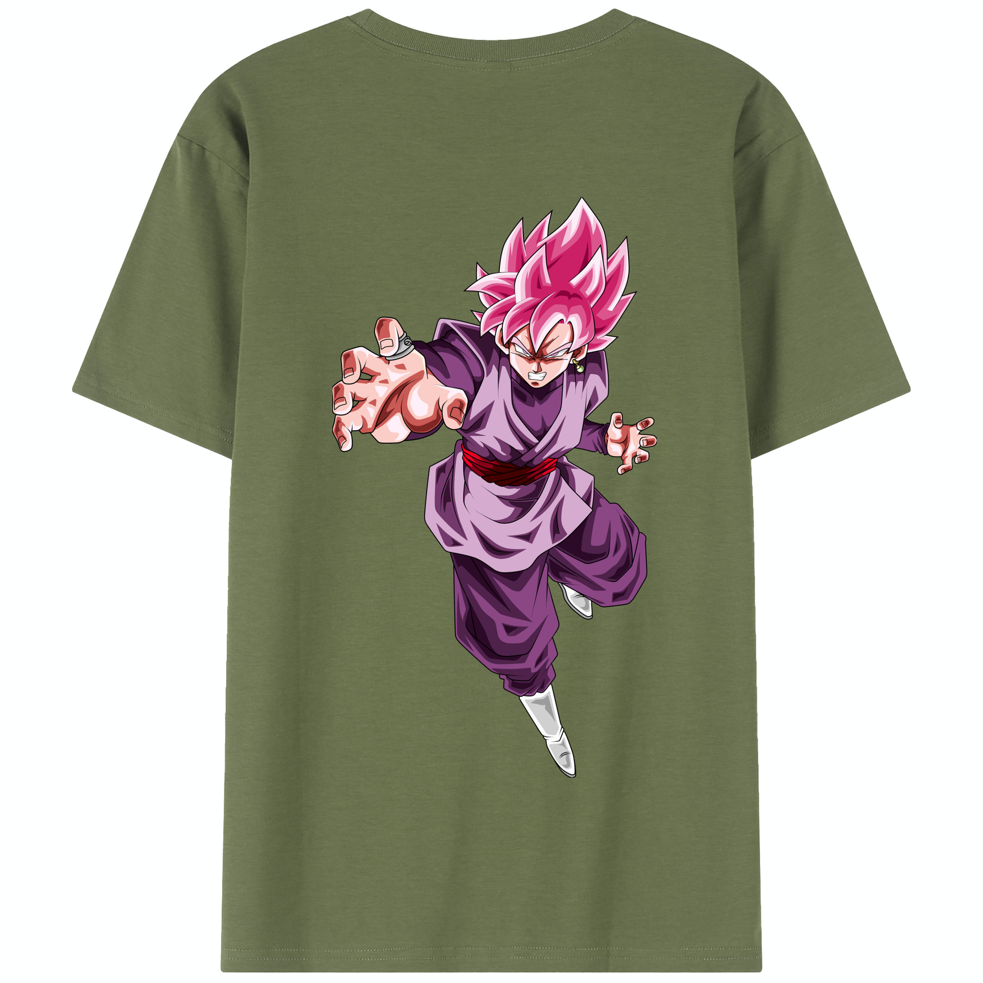 （画像用） ドラゴンボール ベジット DRAGON BALL Vegetto 綿100％半袖Tシャツ（背面プリント）